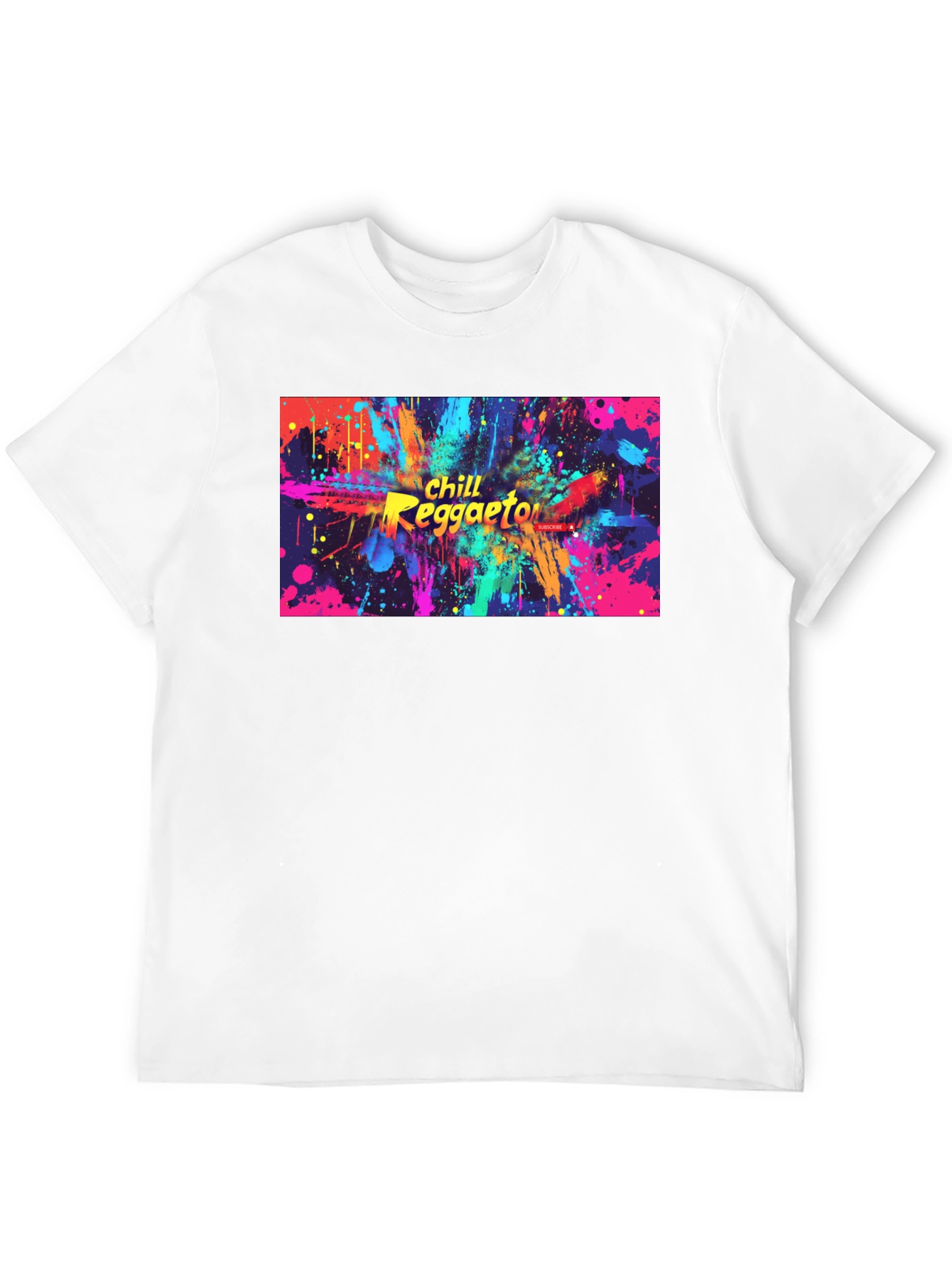 Chill Reggaeton Black Graphic Tee