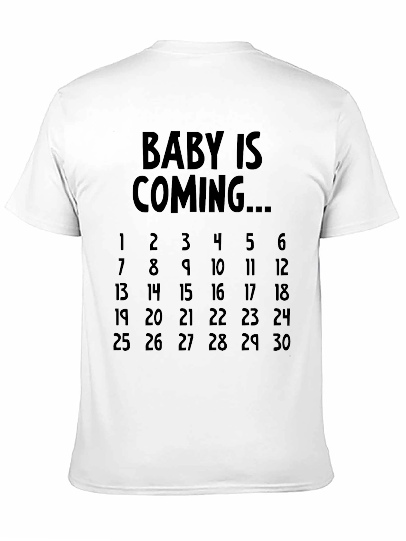 Baby Arrival Countdown T-Shirt