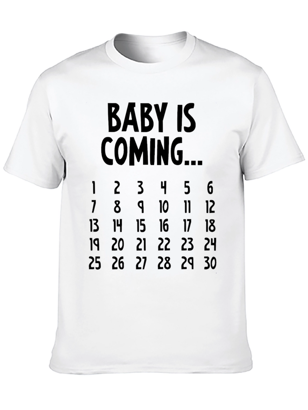Baby Arrival Countdown T-Shirt