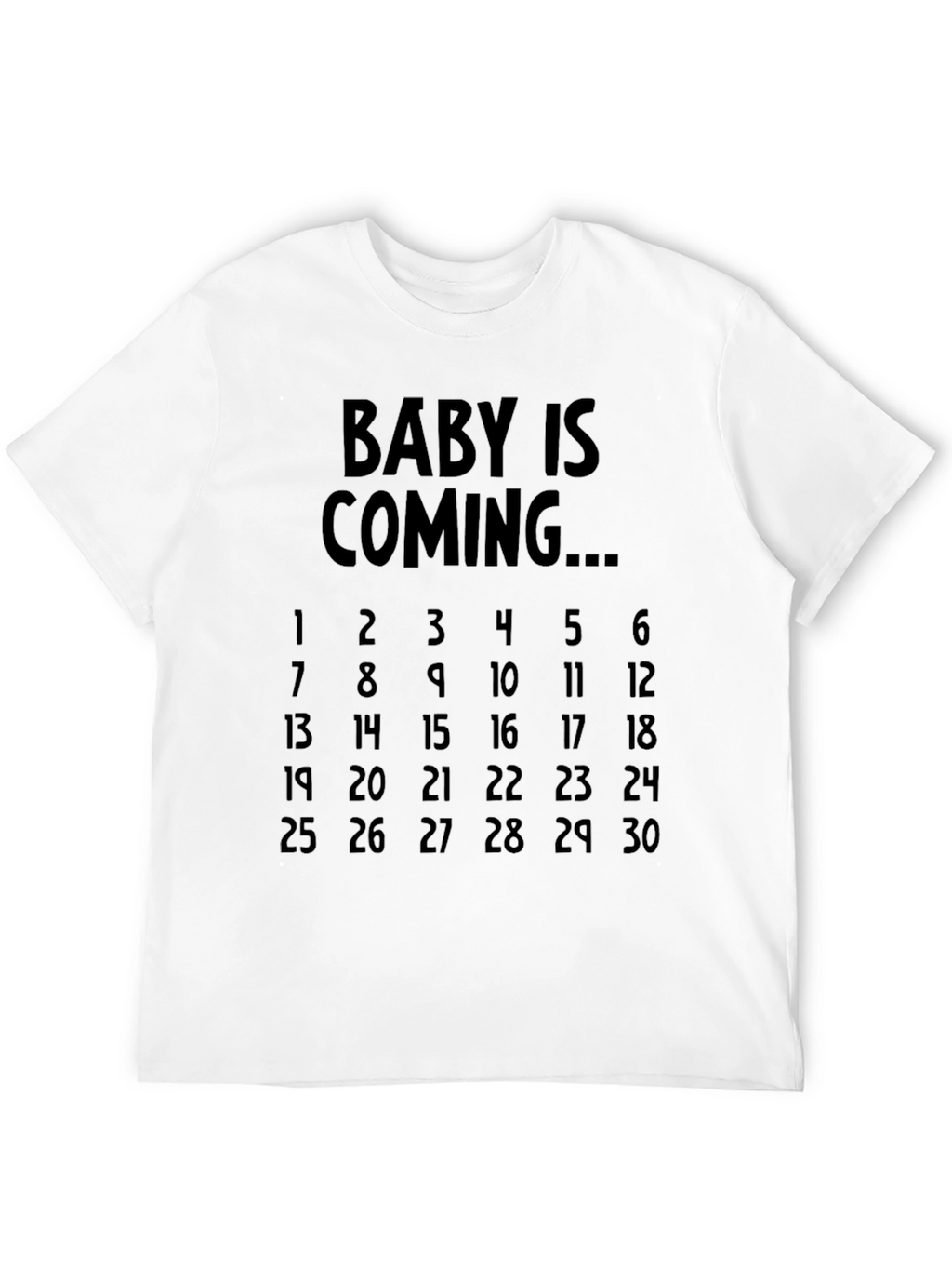 Baby Arrival Countdown T-Shirt