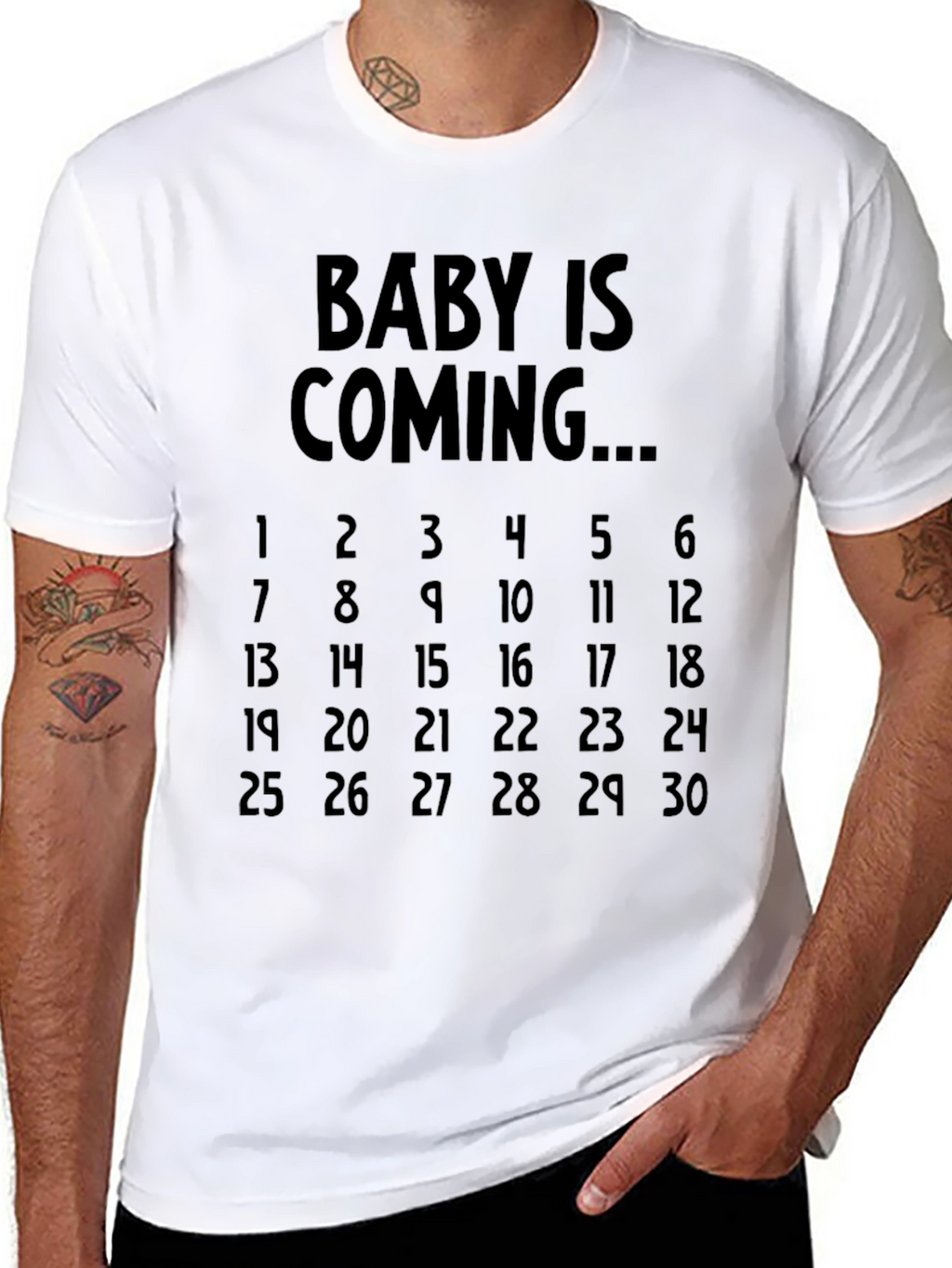 Baby Arrival Countdown T-Shirt