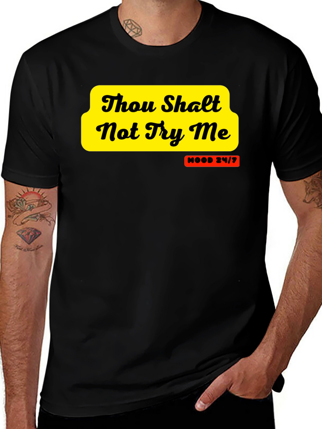 Thou Shalt Not Try Me Graphic Tee
