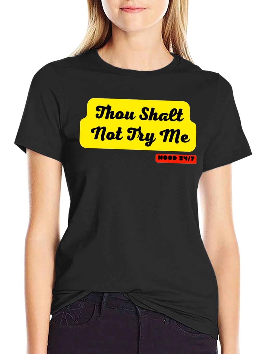 Thou Shalt Not Try Me Graphic Tee
