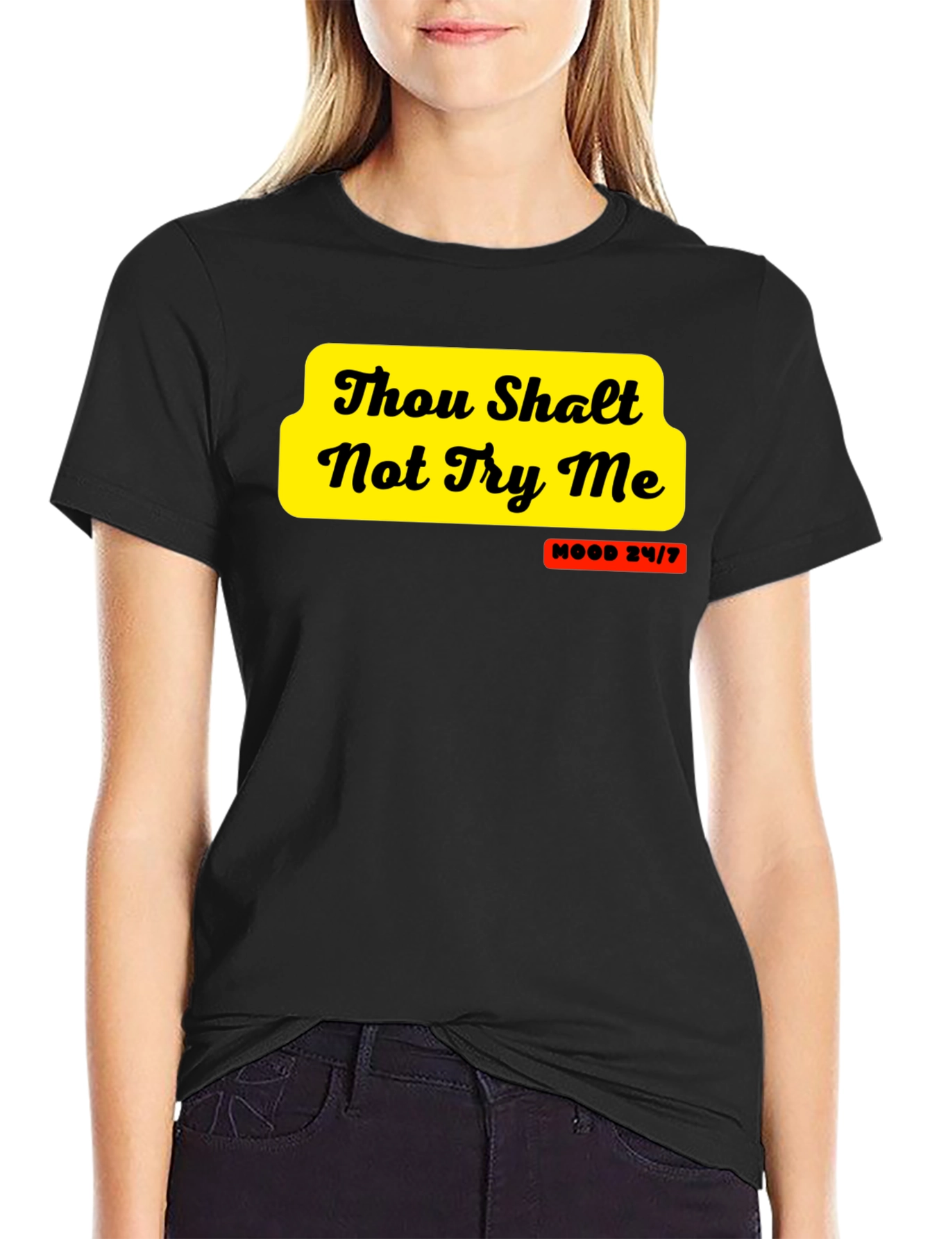 Thou Shalt Not Try Me Graphic Tee