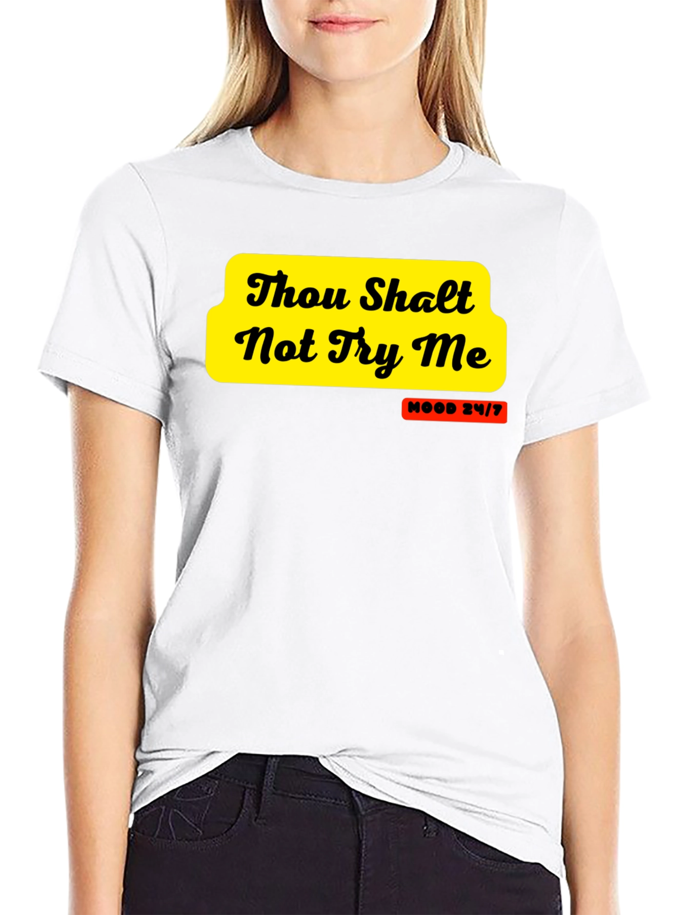 Thou Shalt Not Try Me Graphic Tee