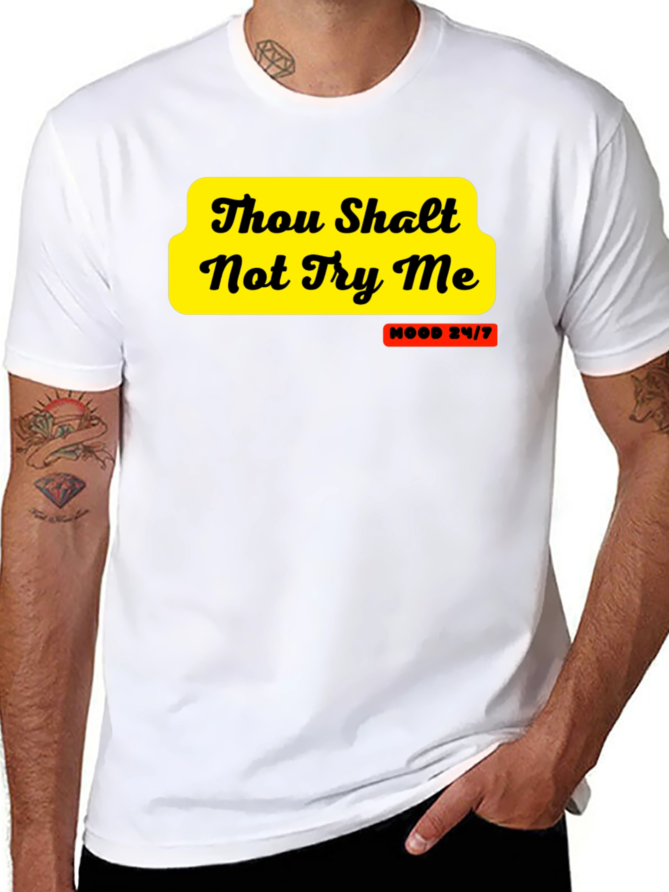 Thou Shalt Not Try Me Graphic Tee