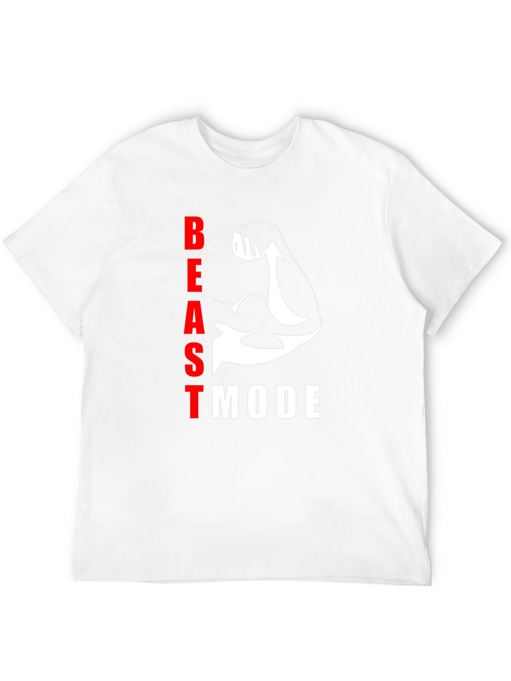 Beast Mode Black T-Shirt - Gym Motivation