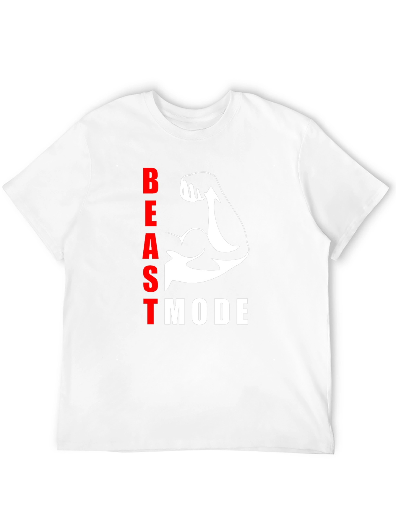 Beast Mode Black T-Shirt - Gym Motivation