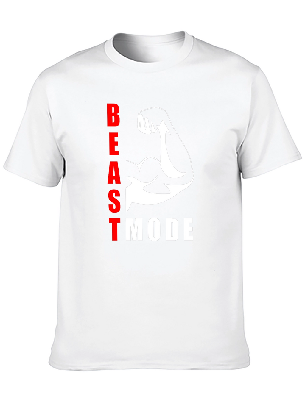 Beast Mode Black T-Shirt - Gym Motivation