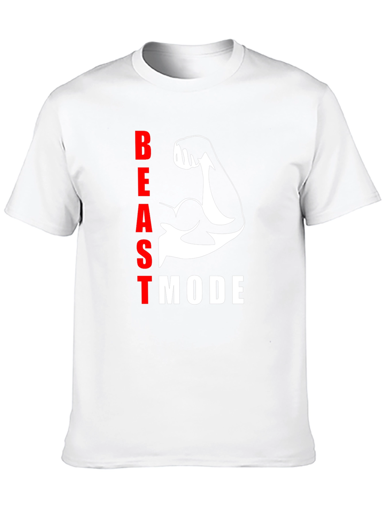 Beast Mode Black T-Shirt - Gym Motivation