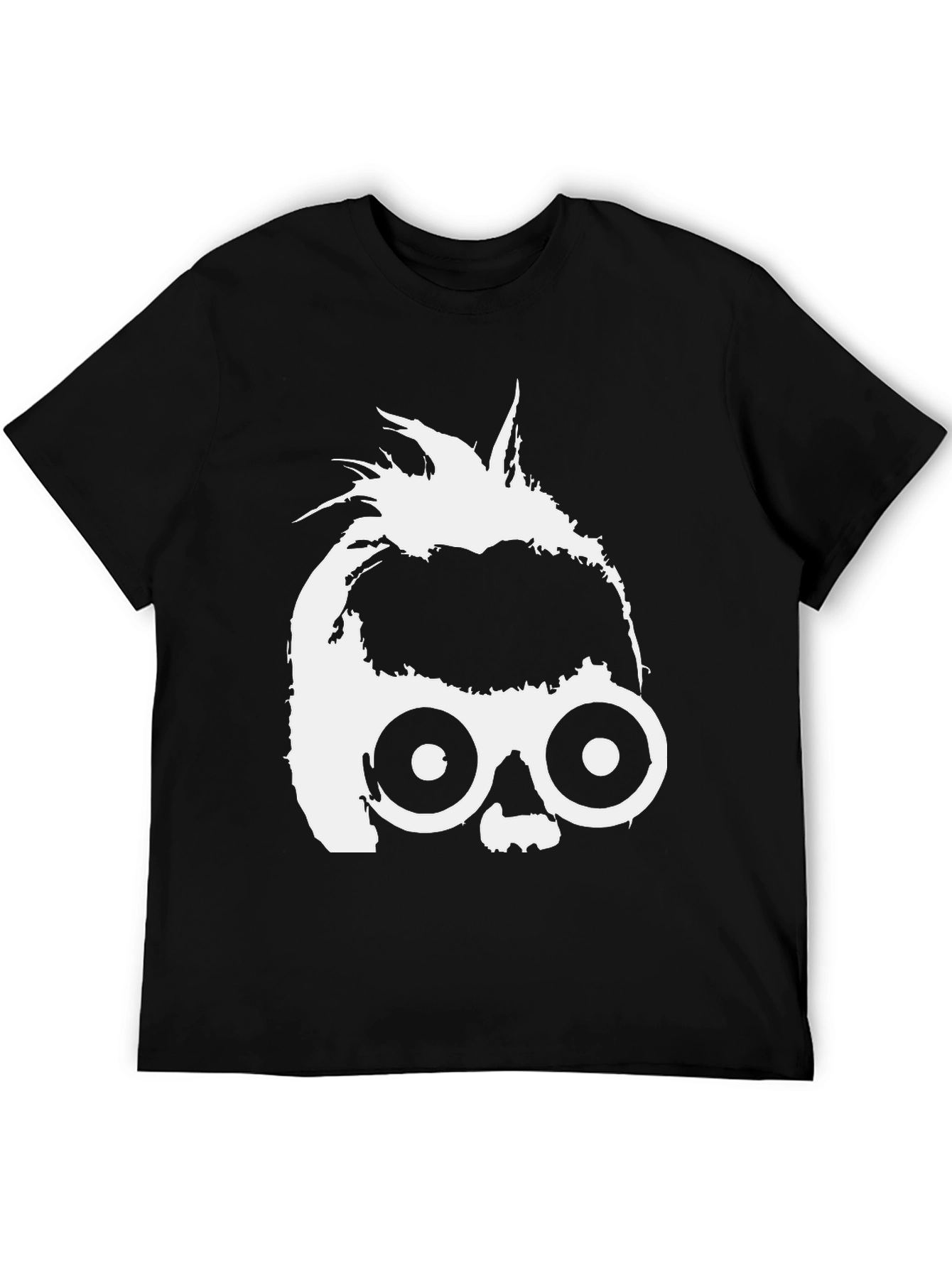 Unique Graphic Tee - Punk Skull with Goggles