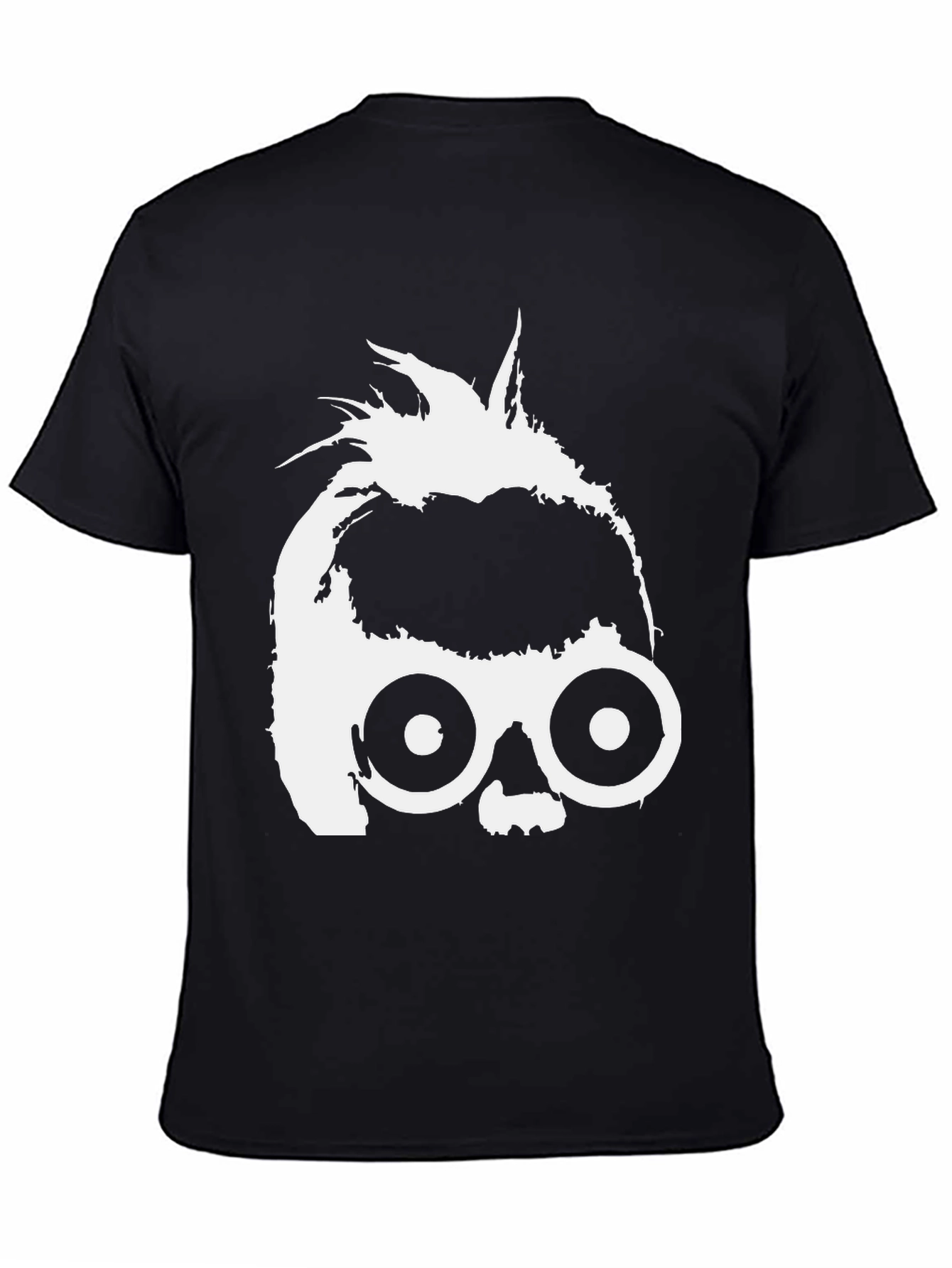 Unique Graphic Tee - Punk Skull with Goggles