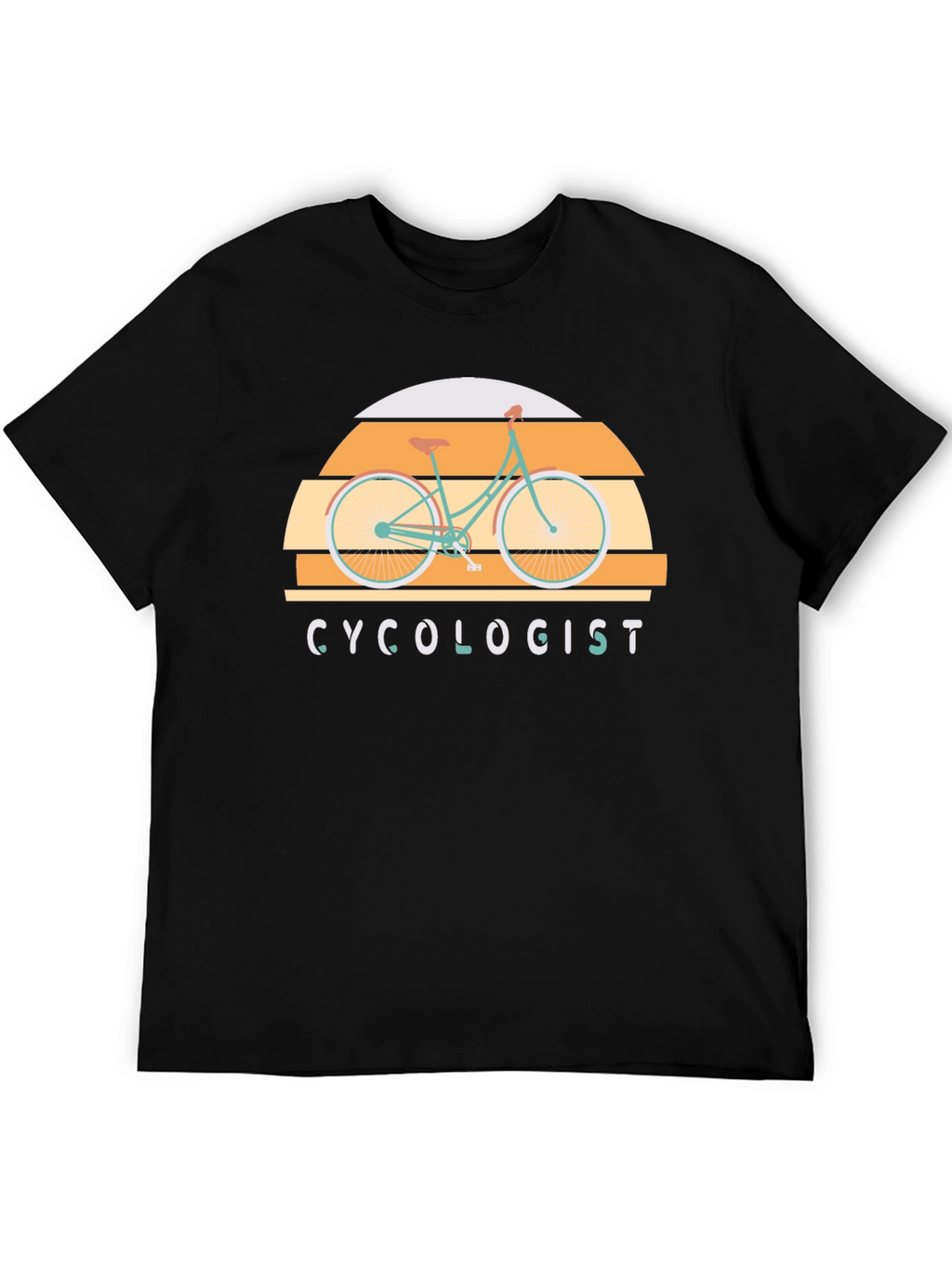 Cyclogist T-Shirt - Retro Bicycle Design