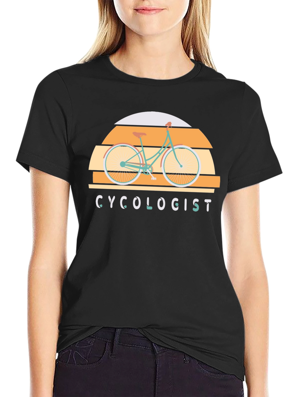 Cyclogist T-Shirt - Retro Bicycle Design