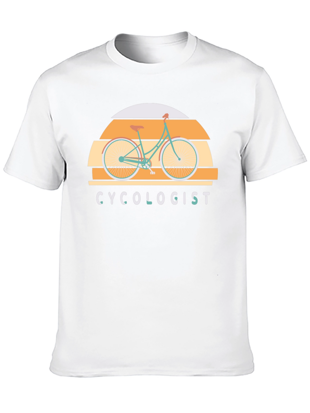 Cyclogist T-Shirt - Retro Bicycle Design