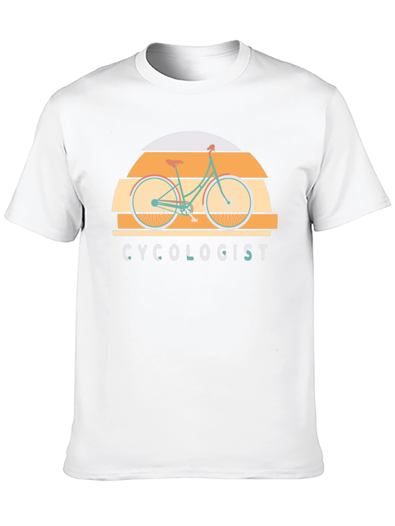 Cyclogist T-Shirt - Retro Bicycle Design