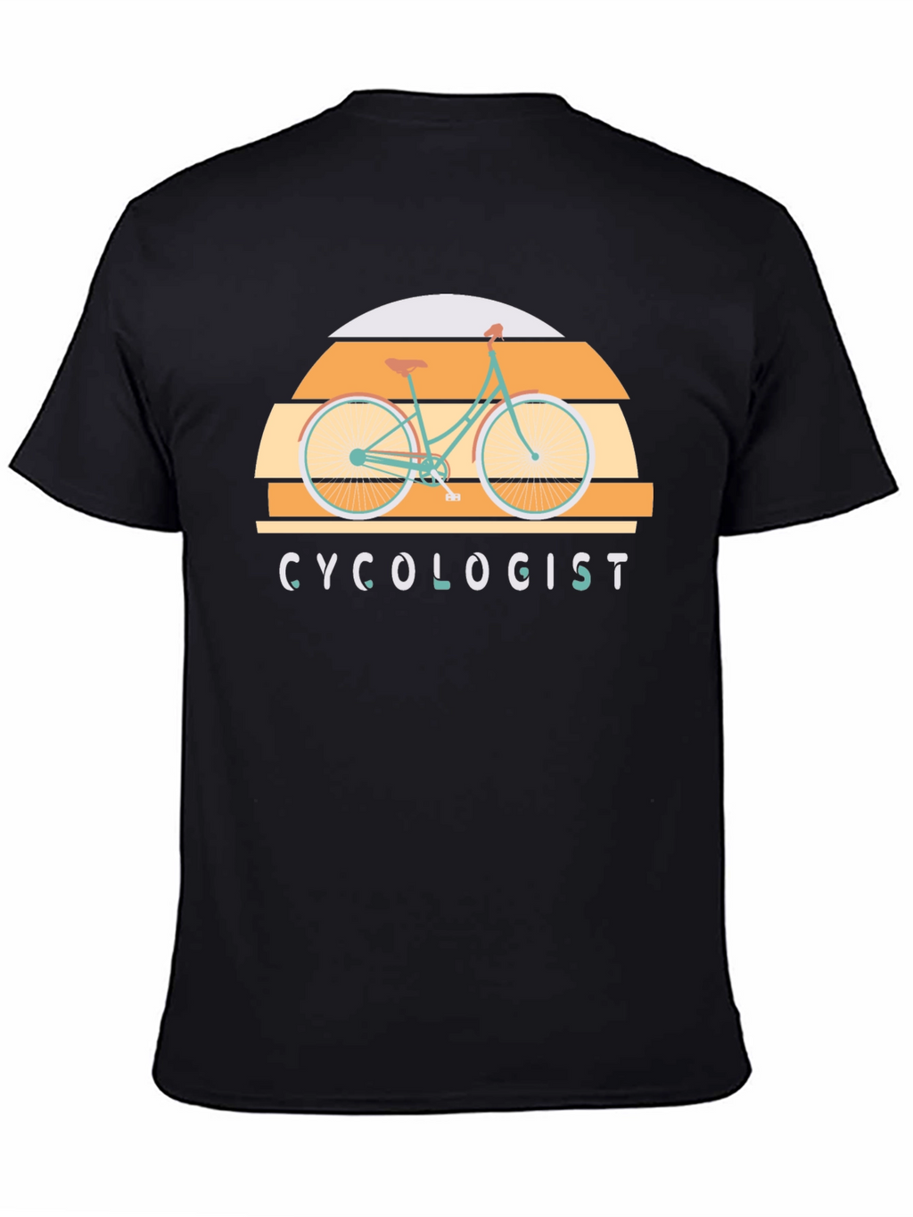 Cyclogist T-Shirt - Retro Bicycle Design