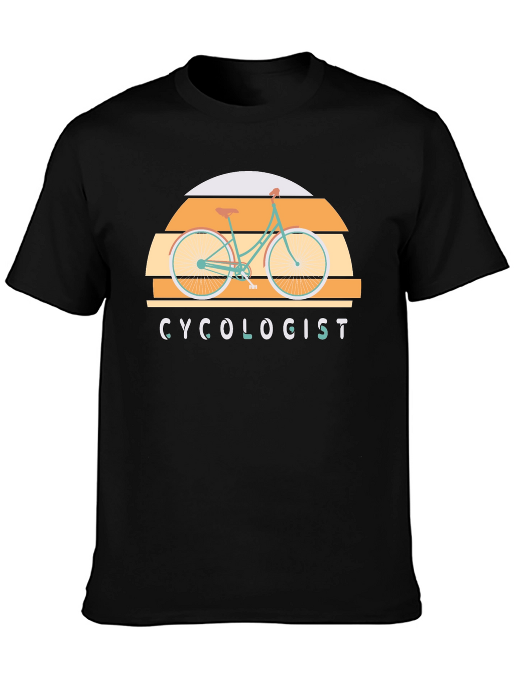 Cyclogist T-Shirt - Retro Bicycle Design