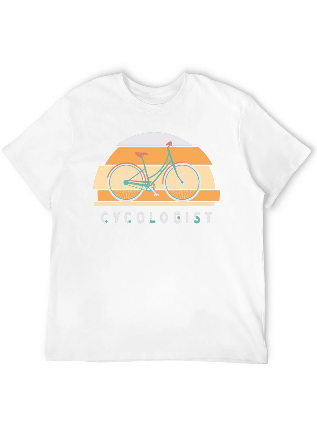 Cyclogist T-Shirt - Retro Bicycle Design