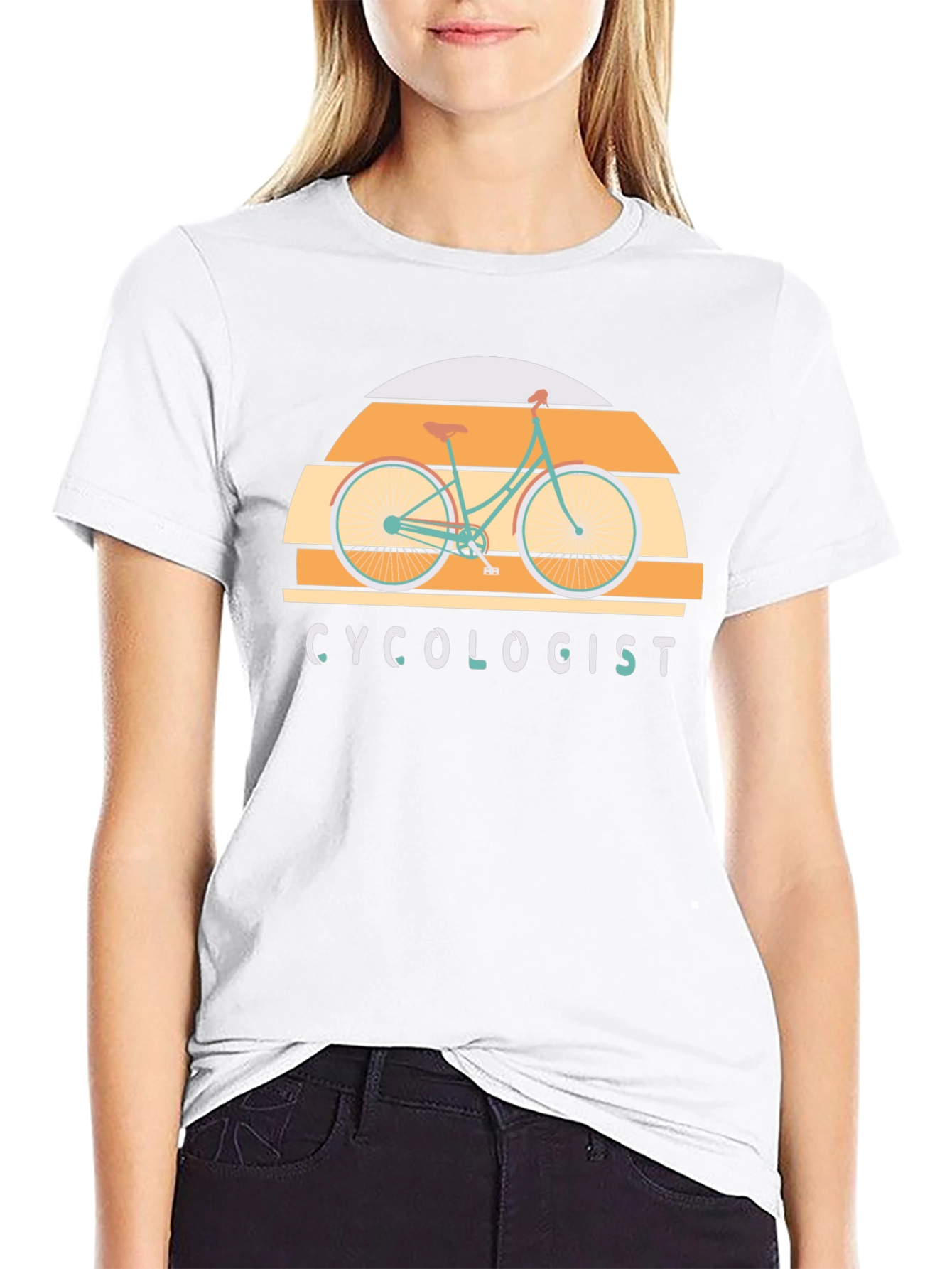 Cyclogist T-Shirt - Retro Bicycle Design