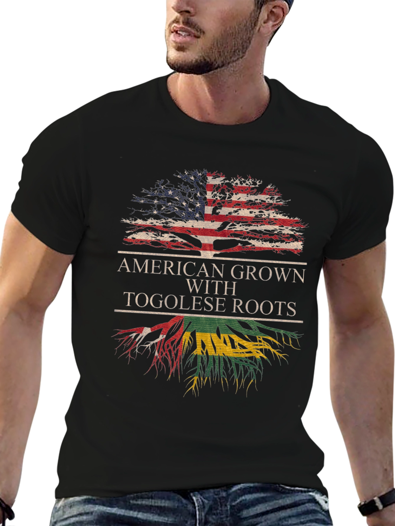 American Grown Togolese Roots Tee