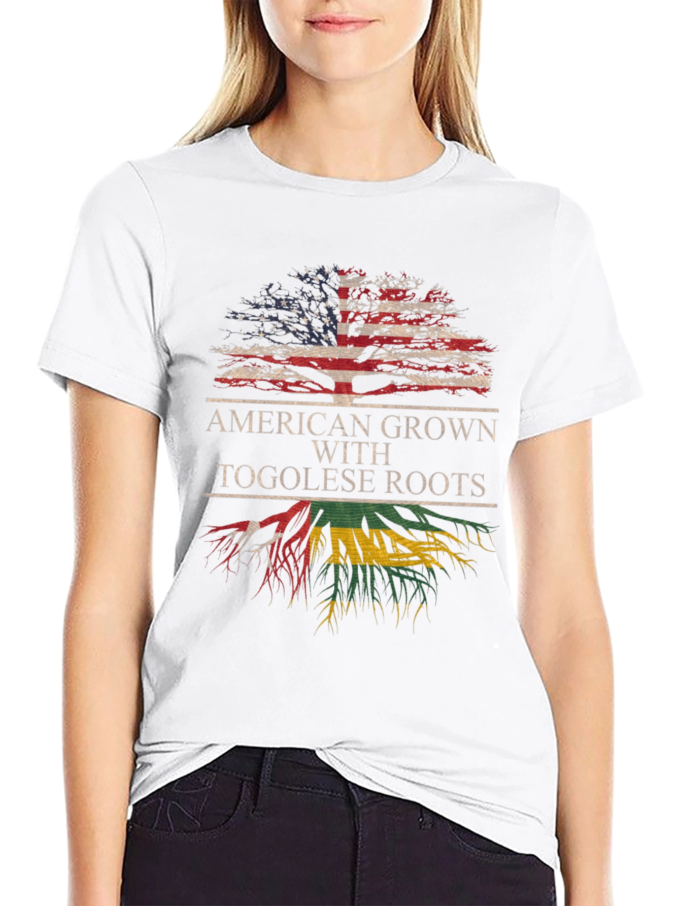 American Grown Togolese Roots Tee