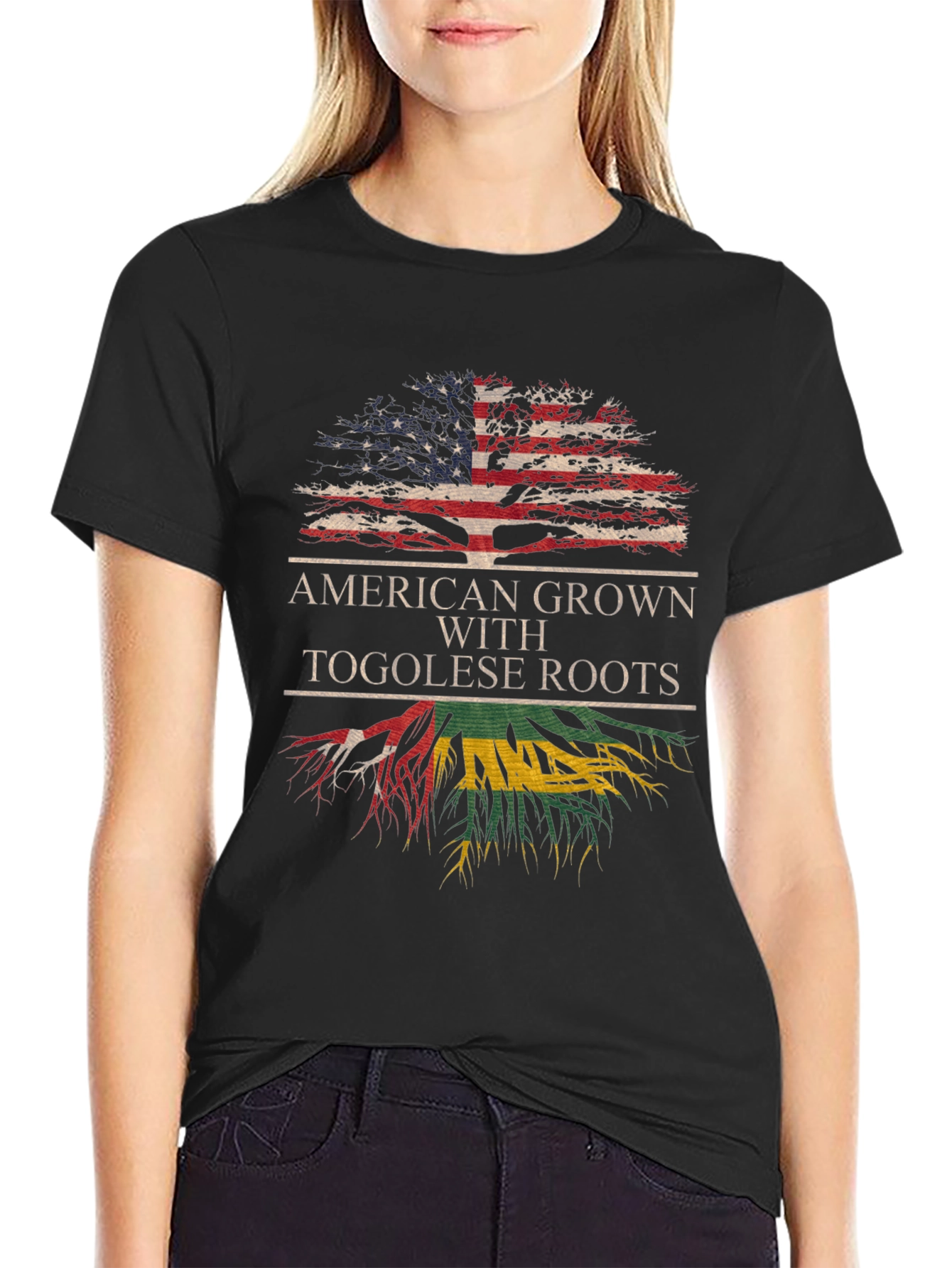 American Grown Togolese Roots Tee