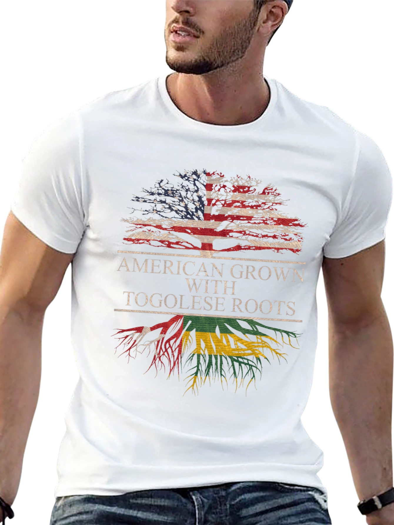 American Grown Togolese Roots Tee
