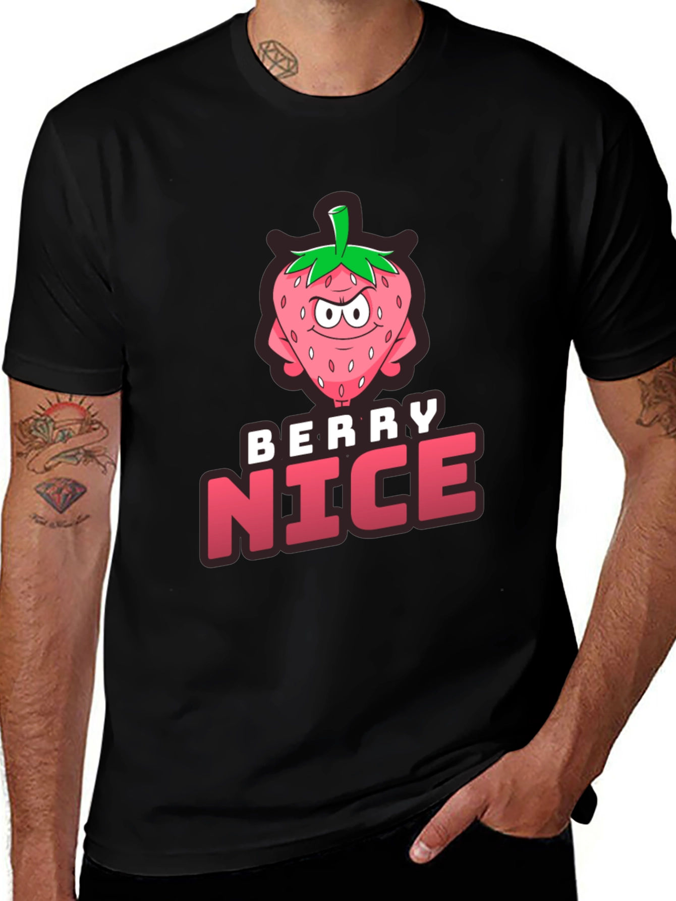 Berry Nice Graphic T-Shirt - Trendy & Unique Design