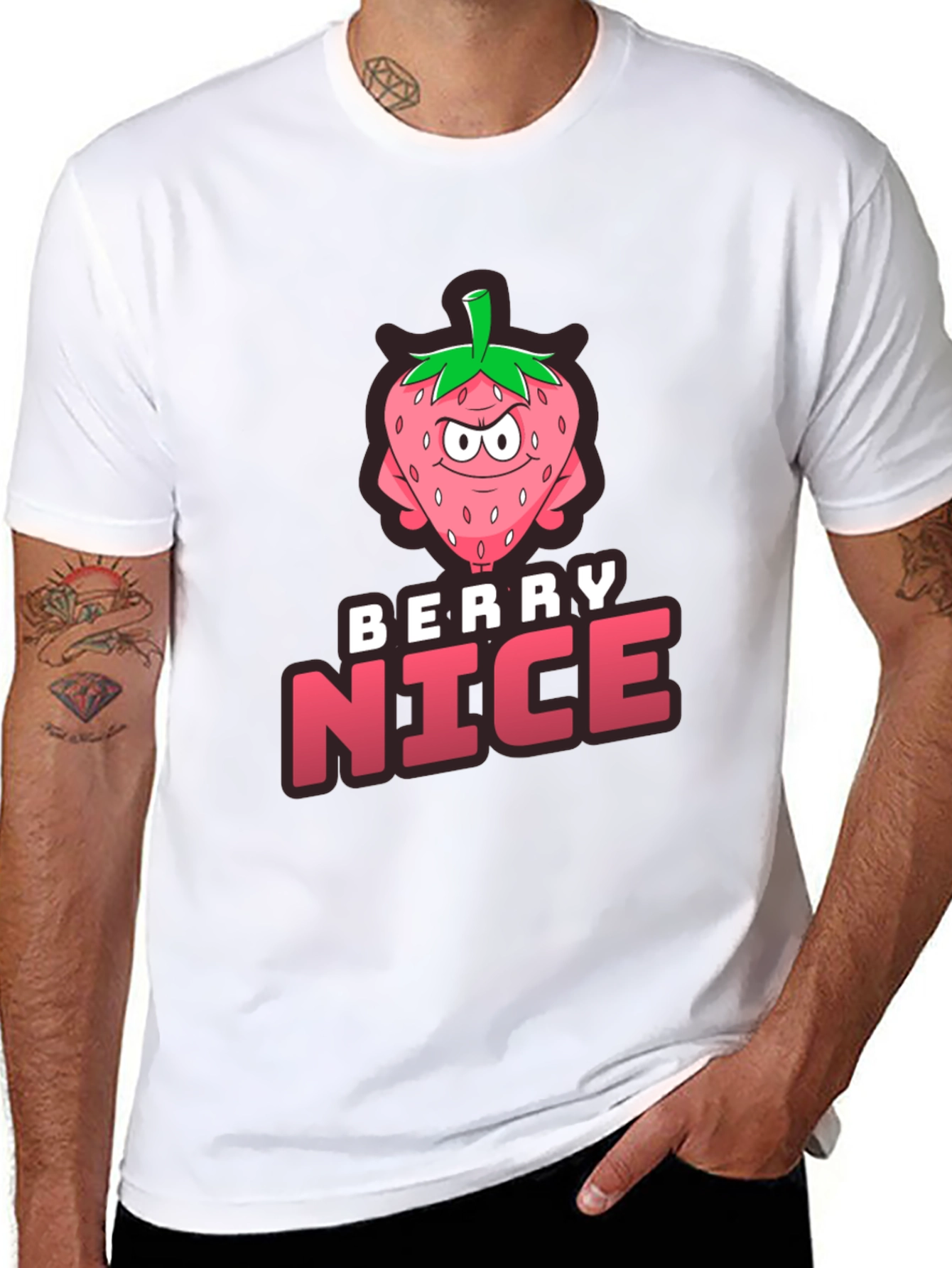 Berry Nice Graphic T-Shirt - Trendy & Unique Design