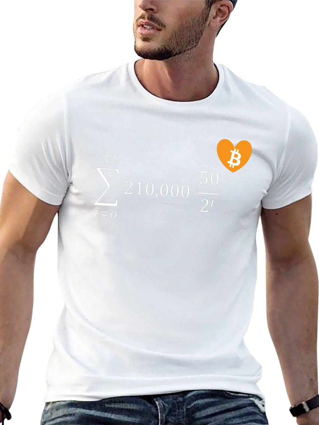 Bitcoin Math Formula Black T-Shirt