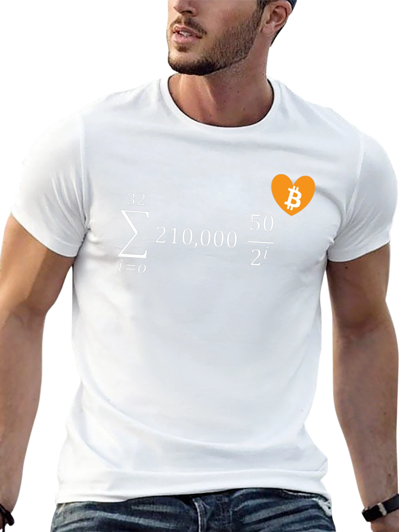 Bitcoin Math Formula Black T-Shirt