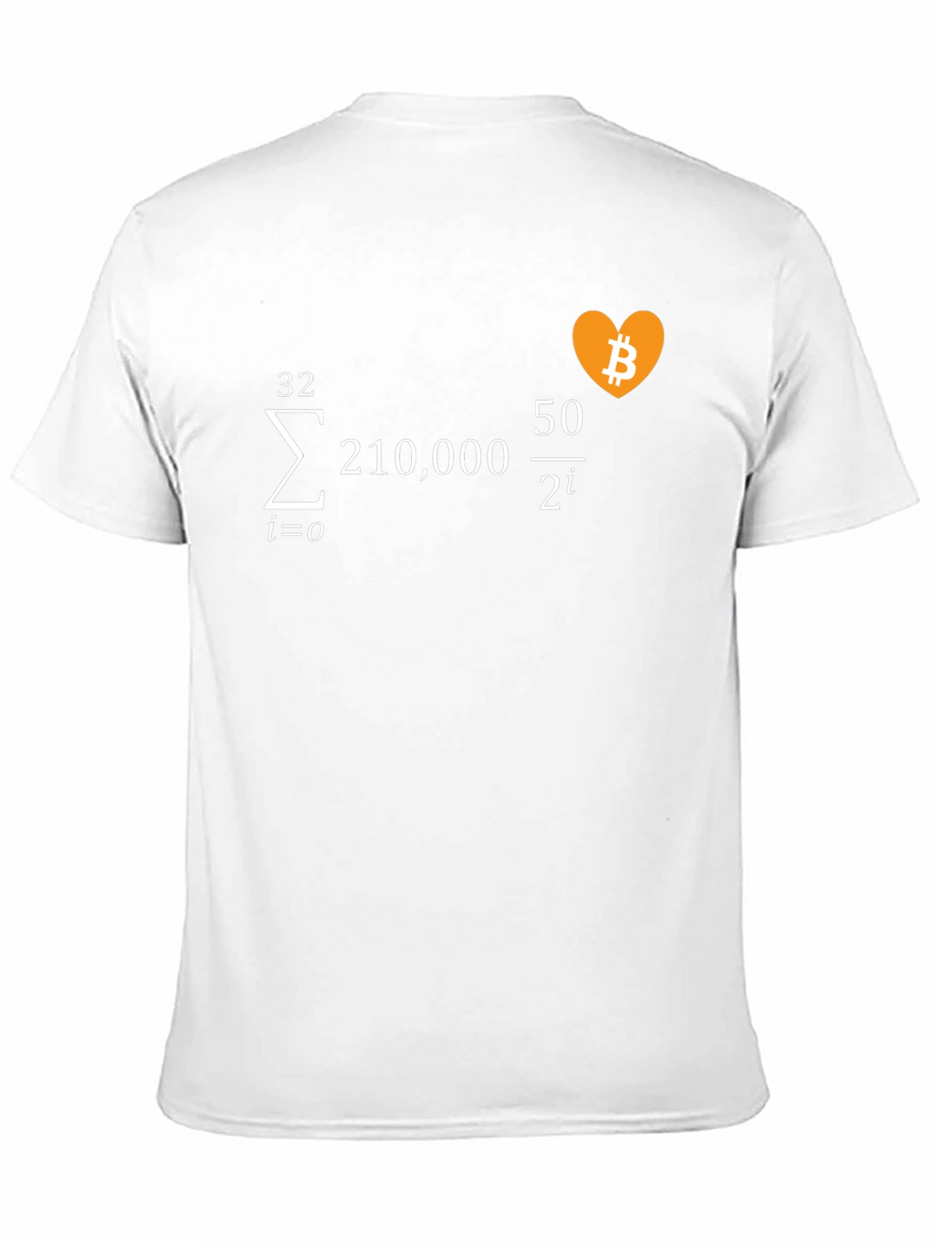 Bitcoin Math Formula Black T-Shirt