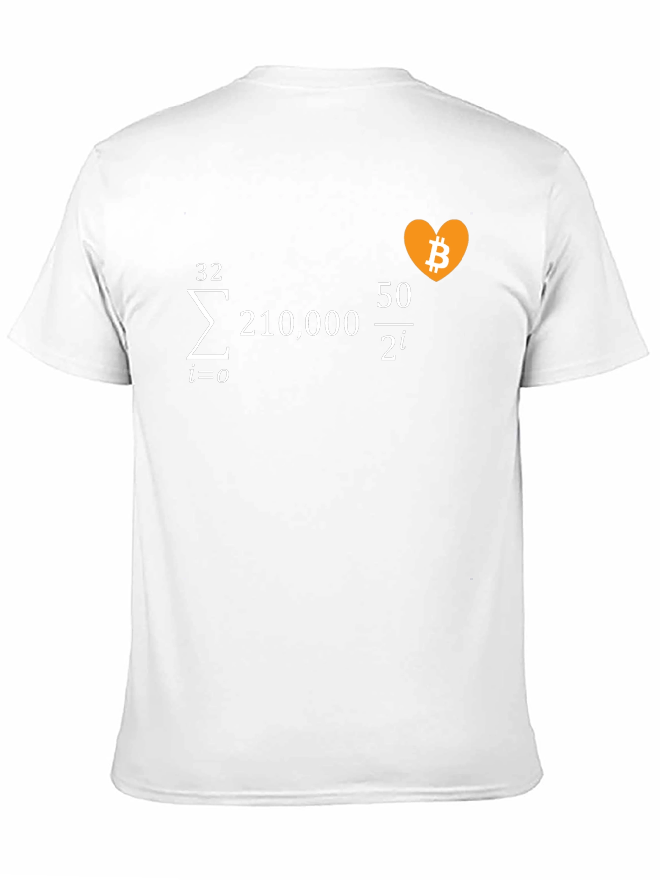 Bitcoin Math Formula Black T-Shirt