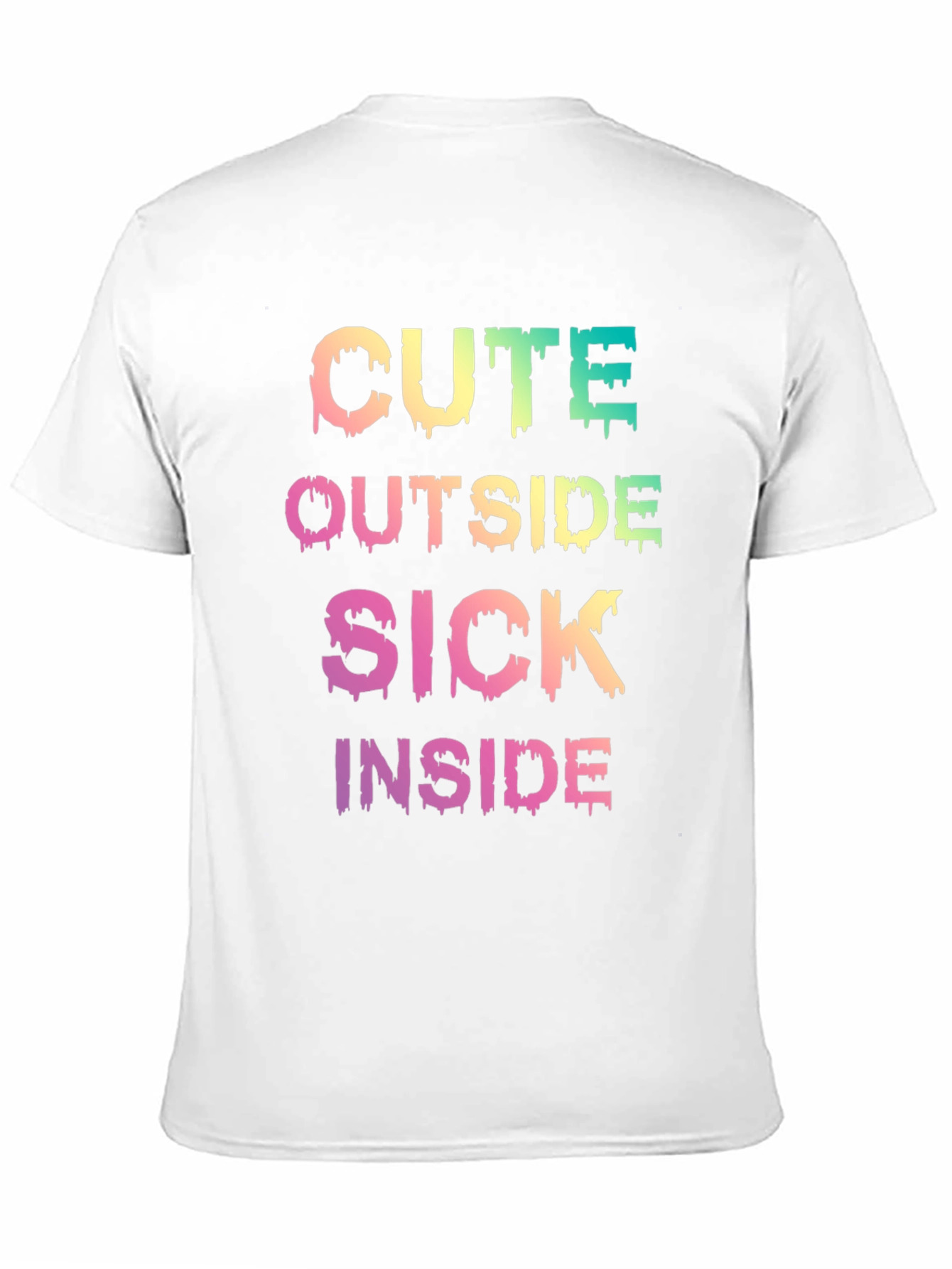 Cute Outside Sick Inside Graphic T-Shirt