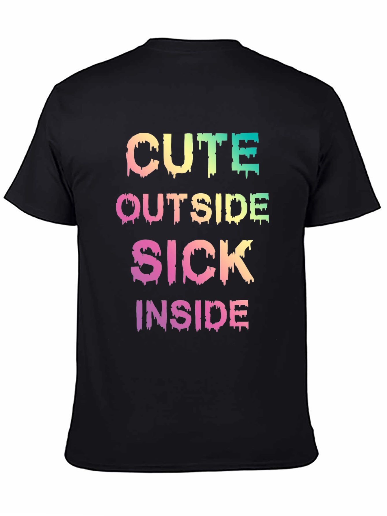 Cute Outside Sick Inside Graphic T-Shirt