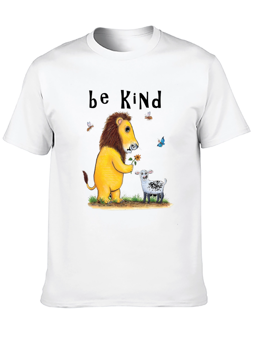 Be Kind Lion & Lamb Graphic Tee