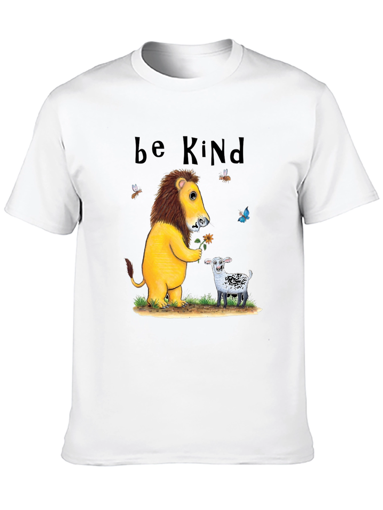 Be Kind Lion & Lamb Graphic Tee