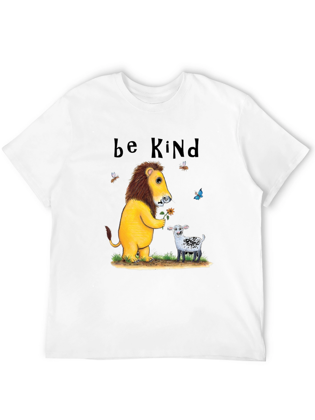Be Kind Lion & Lamb Graphic Tee