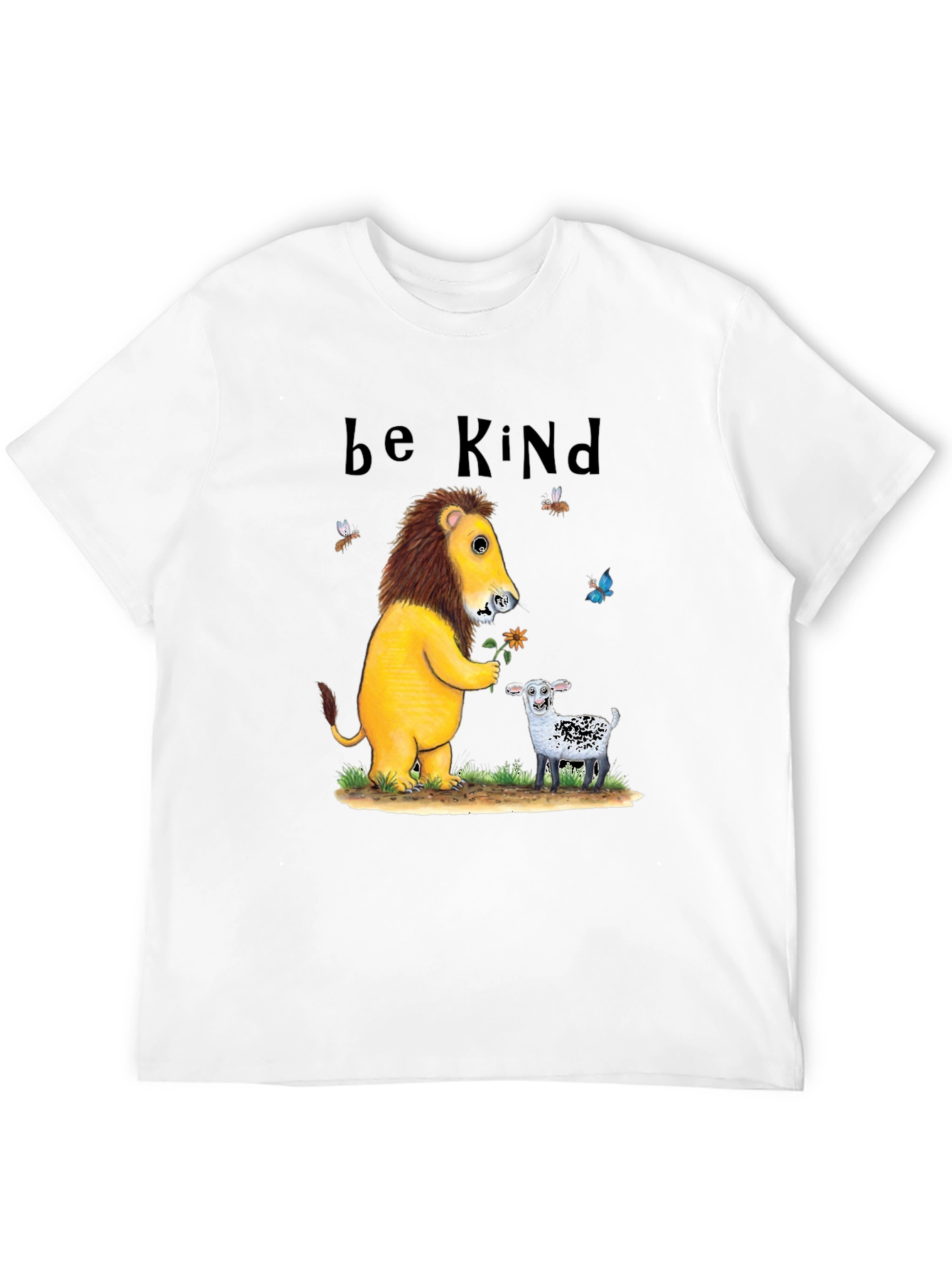 Be Kind Lion & Lamb Graphic Tee