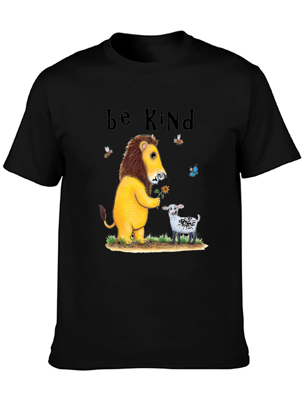Be Kind Lion & Lamb Graphic Tee