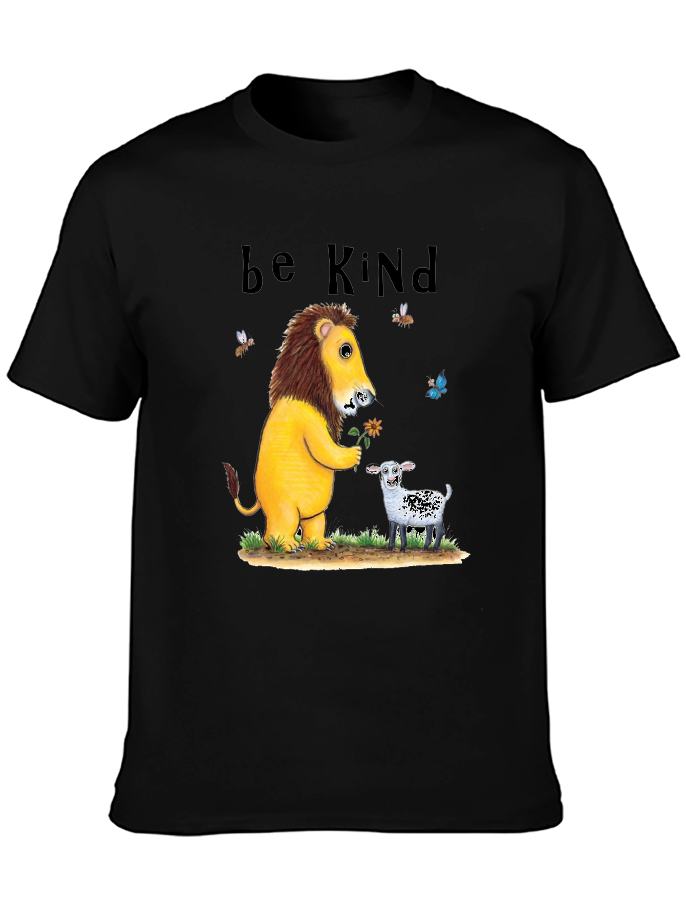 Be Kind Lion & Lamb Graphic Tee