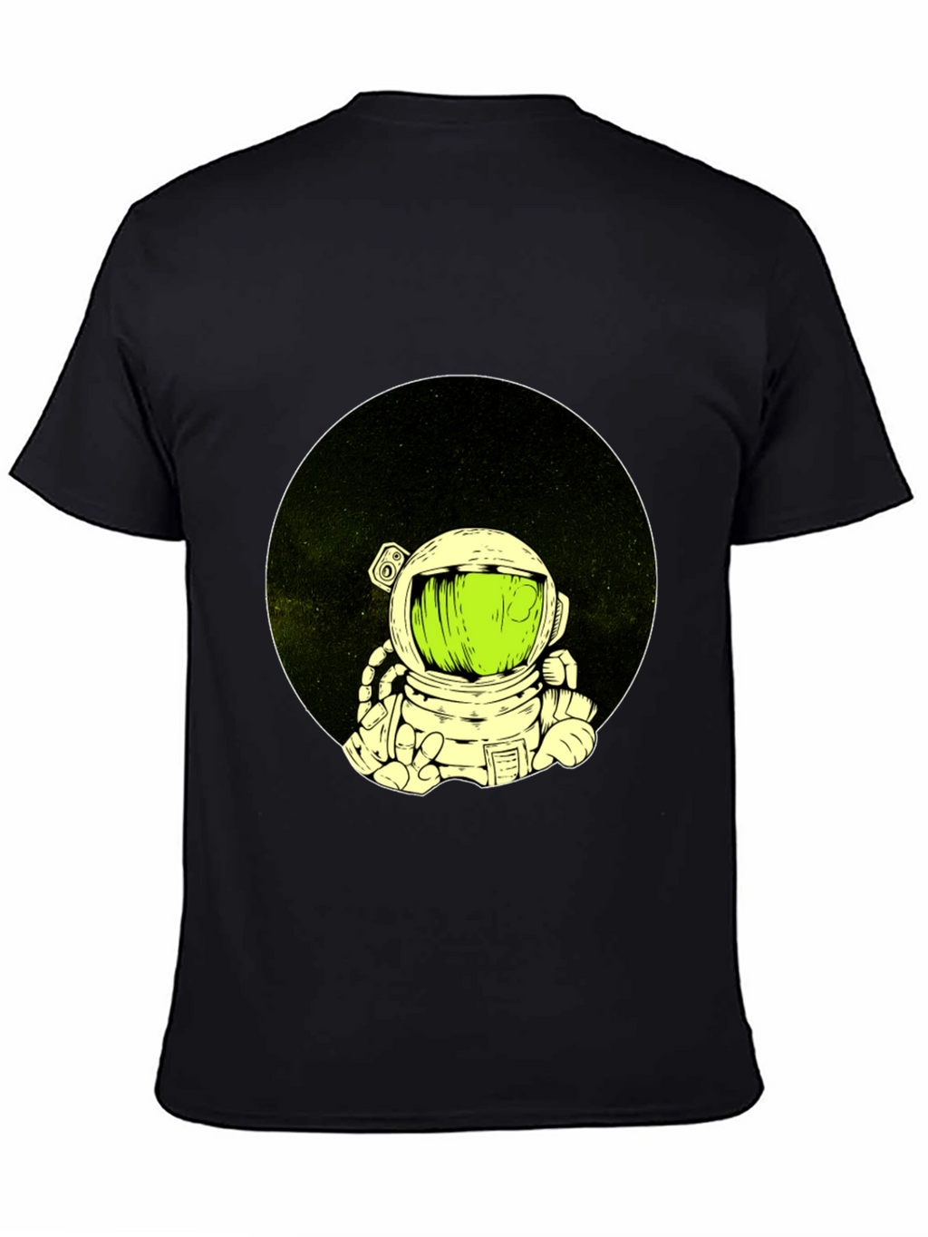 Astronaut Graphic Black T-Shirt
