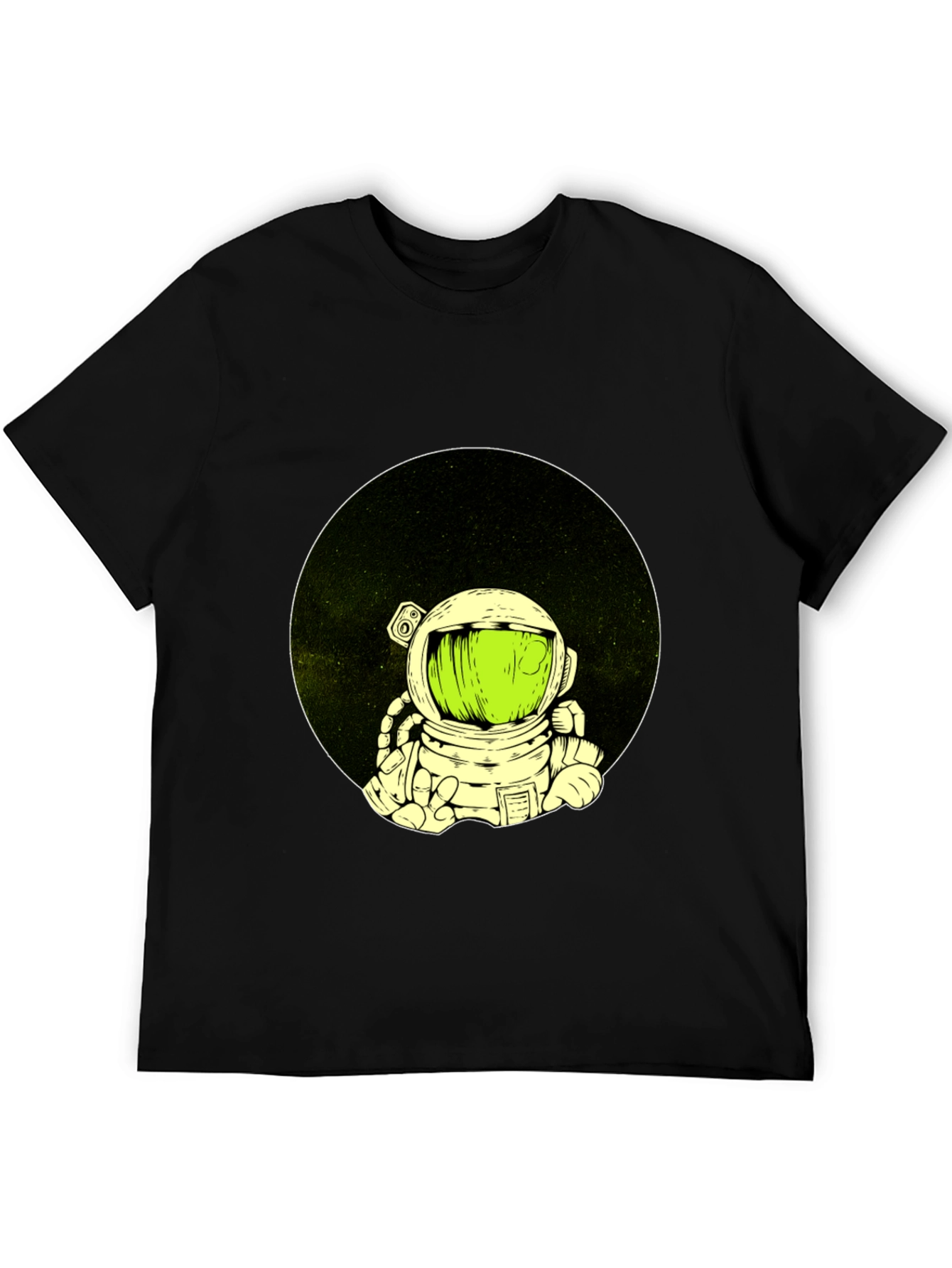 Astronaut Graphic Black T-Shirt