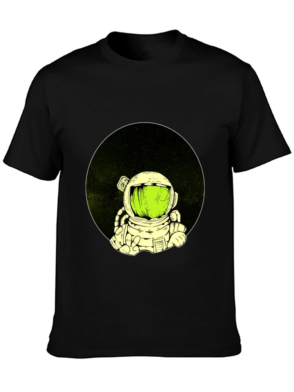 Astronaut Graphic Black T-Shirt