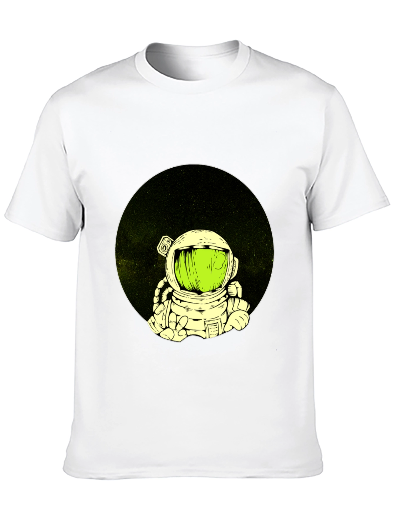 Astronaut Graphic Black T-Shirt