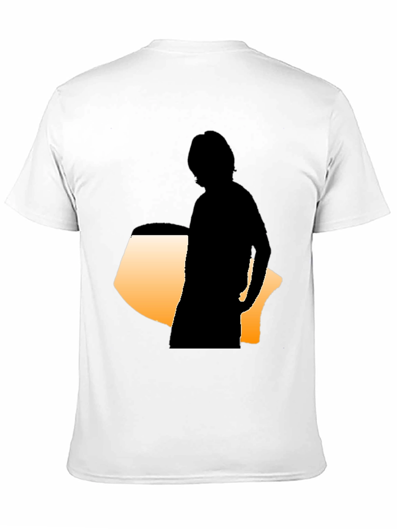 Silhouette Graphic Tee - Modern Black Shirt