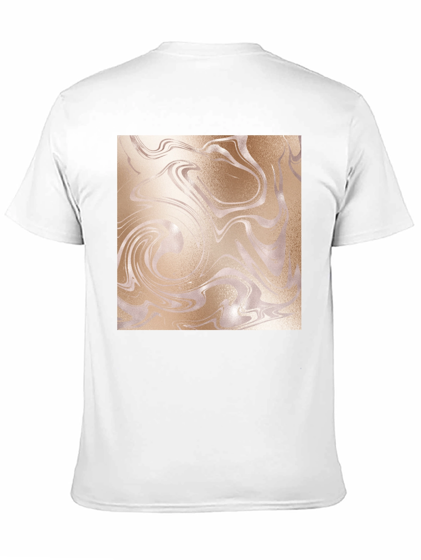 Modern Marble Swirl Graphic Tee