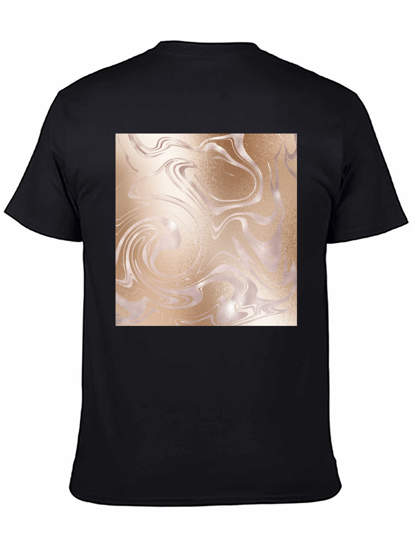 Modern Marble Swirl Graphic Tee