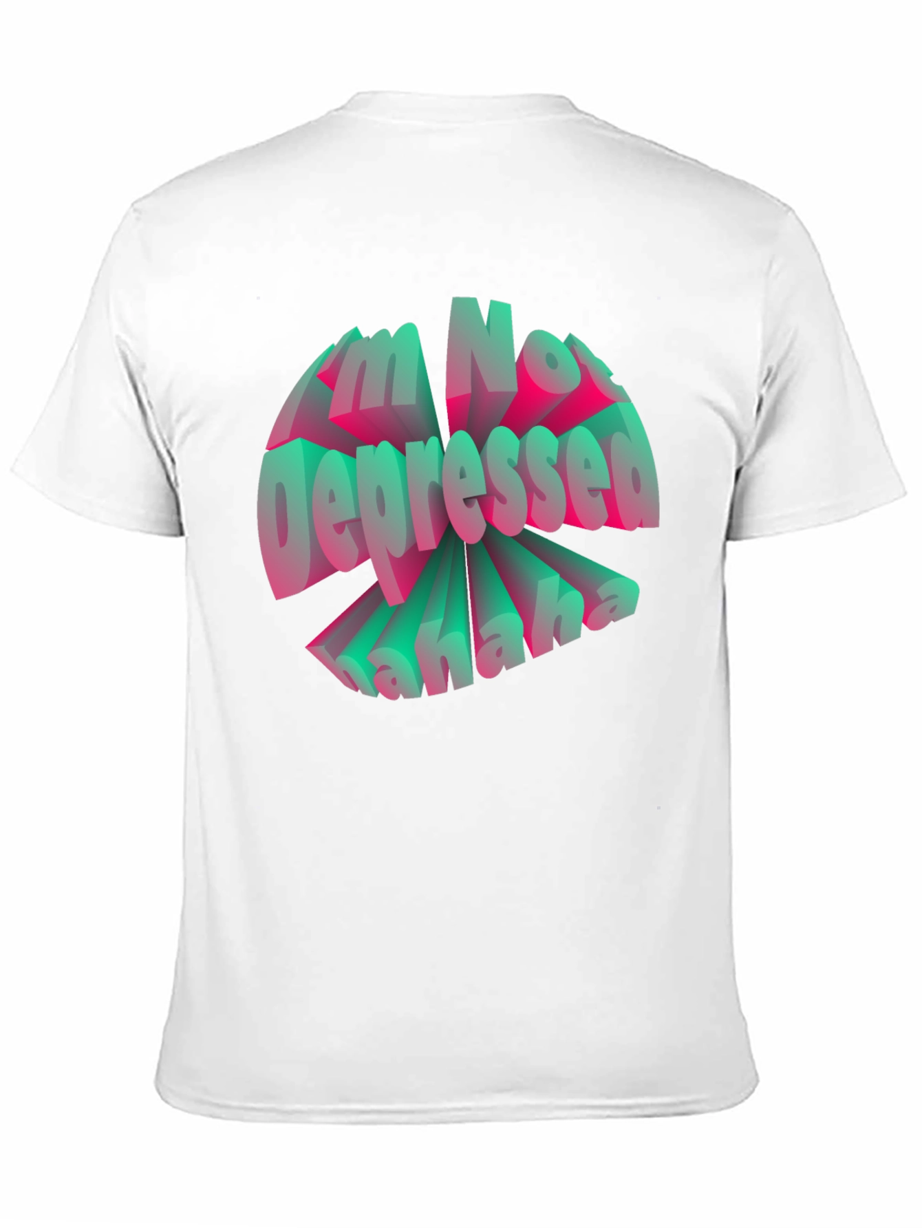 Im Not Depressed Graphic T-Shirt